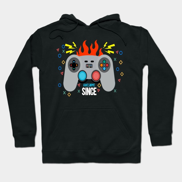 Unleash Your Gaming Skills with the Power of the Gamepad - The Ultimate Video Gaming Experience Hoodie by walidhamza